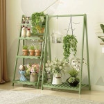 접이식 원목 화분받침대 다육이 선반 진열대 정리대 다이 : 라스트비긴