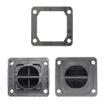 Vforce 야마하 호환 개스킷 G4144 K 교체 리드 밸브 BANSHEE350 YZF RZ350 YZF350 YFZ350 DT175 YZ125 RX135 ATV용 2 개 1 : 리빙오션