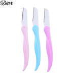 티눈제거칼 24 개/몫 눈썹 트리머 여성 얼굴 면도기 가위 안전 블레이드 칼을 형성 : 방방컴퍼니