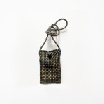 미니 크로스 젤리백 데일리 포인트백 지갑 여권 핸드폰 가방 말랑말랑 펀칭 네트 빨대 가방 : 모이코