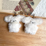 [2type] 털뭉치 토깽이 키링 토끼인형 키홀더 봉제인형 열쇠고리 가방키링 백참 캐릭터 : 진이언니