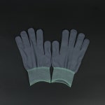 대성핸즈 알라딘 나일론 돗트 장갑 10켤레 회색 안전장갑 목장갑 (M) : 모두e샵