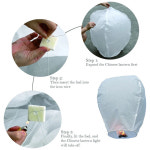 외장외부블루레이 디지털 추가 스카이 랜턴 크리스마스 새해 이브 결혼식 및 파티용 12 x : 방방컴퍼니