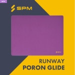 SPM RUNWAY PORON GLIDE 런웨이 포론 글라이드 게이밍 마우스패드 : 엘비 스튜디오