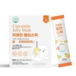 흡수율을 높인 수용성 커큐민 강황 어린이 구미 수용성 커큐민 젤리스틱 20g 14포 : 주식회사 일백
