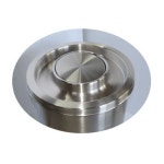 500ØXH720 모래형 넓은 스텐 원형 휴지통 야외 실외 옥외 공공장소 : 쿠킹주방