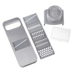 빌리빈 스테인레스 멀티 슬라이서 + 채칼 6종 세트 : 주식회사 빌리브