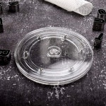 케이크 스피너 회전 스탠드 베이킹 Sangle Spoffy 6 Cookie Decorating Turntable with Non-Slip Pad, 투명 아크릴 상 : 잇츠어썸43호