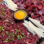 마장동 당일출고 100% 투뿔 한우 암소 육사시미 육회 300g : 신선한문마켓