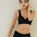 2+2 시원한 인견 극찬브라 프리컷 라이크라 볼륨업 노와이어 브라팬티 4종구성 5202 : 라라슬림