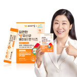 [1개월분] 비타민마을 금쪽같은내새끼 100% 덴마크 크리스찬한센 맘편한 어린이 생 유산균 베이비 앤 키즈 30포, 1개 : 비타민마을