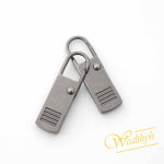 Wh 셀프 클립 지퍼고리 10p 워싱그레이 지퍼 수선 풀러 : 웰시에이치