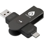 Thetis Pro FIDO2 보안키, 2요소 인증 NFC Windows/MacOS/Linux, Gmail, Facebook, Dropbox, GitHub의 멀티 팩터 프로텍션(H... 