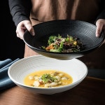 샐러드 그릇 도자기접시 카페 돈까스 파스타 회 먹방 : 트러스트릿