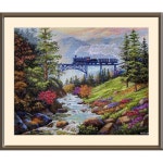 외국 십자수패키지 Merejka/Mountain Railway-K-205 : 십자수 사랑