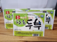 국산콩으로 만든 한솔참두부 (420g X 3모) : 한솔영농조합법인
