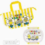 미니언즈 24 캐릭터 도시락 주머니 런치백 가방 소풍도시락 : 아가천사