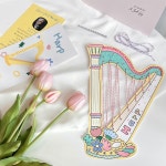 [음악특강][악기만들기] 하프 만들기 kit : 포렛클래스