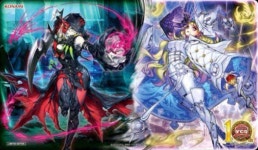 유희왕 YCS 흑마녀디아벨스타 원죄의디아벨제 플레이매트 [미사용] : 카드Labo