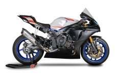 야마하 YAMAHA R1 (15-24년), 레이싱 풀 시스템 EWC 버전: 티타늄 콜렉터 d.65mm + FORCE EVO 소음기, 스파크 SPARK : 바이크투어몰