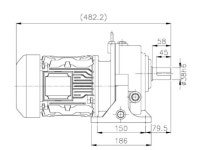 1.5KW(2HP) 220/380V 1대 + 단상RS 1.5KW(2HP) B35 2극 2대 : FA스페어파트몰
