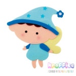 청토 반짝이펠트소품(하늘요정) : 고려문구도매센터