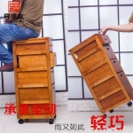 북유럽 코너장 미니 수납장 원목 선반 틈새 활용 : 빛나친구