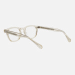 TVR TVR504 2024 spring 48 size 샴페인 투명 핸드메이드 뿔테 아넬안경 : 더트루옵티컬