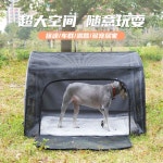 강아지 접이식 카시트 대형 자동차 케이지 가방 고양이 이동장 안전 : 초로키