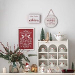 컵 진열장 진열대 장식장 커피잔 머그컵 전시 그릇 선반 수납 : hsdcom