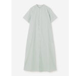 [WOMEN] LE GLAZIK 르그라직 24SS 코튼 셔츠 원피스 그린스트라이프 #LG-G0079 CSE : 피클오사카