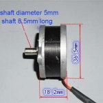 미니 원형 스테퍼 모터 2 상 4 선 36mm 09 도 스텝 앵글 10Ohm 마이크로 36 얇은 스테핑 모터 XML 기어 36H17HM0404A15Z : 인터쇼핑플러스
