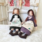 스위티퀼트 퀼트 컨츄리 인형 완제품 다홍이 인형 : 스위티퀼트