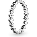 판도라 하트밴드 반지 Pandora Jewelry 실버링 액세서리 사이즈 8.5 : 엔클레이브