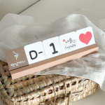 그리다 우드 디데이 달력 신생아 성장 캘린더 출산 임신 선물 셀프촬영소품 : 감성 그리다