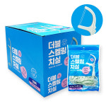 더블 스켈링 치실 두줄 치실 10팩 1BOX 치간칫솔 민트향 : 세븐메디
