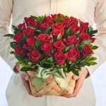 꽃바구니 생일 출산 기념일 행복 꽃선물 : 꽃집청년들