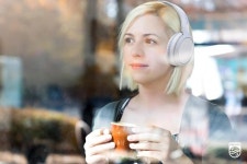 PHILIPS H5205 오버이어 무선 헤드폰(40mm 드라이버 포함)  경량 쿠션 헤드밴드 화이트 : 바다와숲