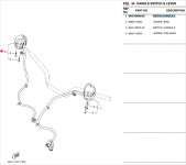 야마하 정품 신형 엑스맥스 핸들 왼쪽 스위치 BKA-H3969-00 : 야마하바이크부품