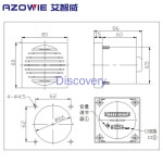 방송장비 AGV 음악 경보 로봇 음성 방송 자동화 장비 : 직구천사1