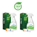 에코빌레 친환경셀프 에어컨 세척제  500ml 벽걸이 스탠드 천장형 창문형 2개set : 에코빌레메디
