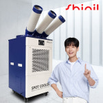 신일 산업용 공업용 공장 주방 실외기없는 이동식 코끼리 에어컨 3구 SMA-PC7500G : 듀크네트웍스