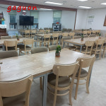 과천양로원 구내식당 업소용 식당 의자테이블 세트 : 가구온
