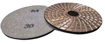 메탈레진패드 연마폴리싱 4인치 : 부국화인