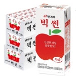 빙그레 빅썬 사과 음료 200ml (72팩) 과채주스 : 파스퇴르365
