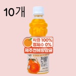 제주엔 천혜향 100%착즙 감귤주스, 330ml, 10개 : 앙쥬마인