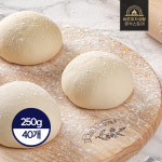 바피생 냉동 피자생지 250g 40개 업소용 250g 40개 1박스 화덕 도우볼 : 바른피자생활