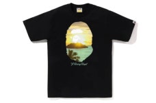 [베이프정품] 반팔티 베이프 어 라이징 베이프 포토 티 BAPE A RISING BAPE PHOTO TEE : 재팬베이프스토어