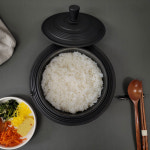 보나토 무쇠 주물 인덕션 돌솥 알밥 솥밥 계란찜 삼계탕 뚝배기 가마솥 12cm : 봉크