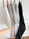 커버업 시스루 썸머 니트 5color 라운드넥 루즈핏 바캉스룩 티셔츠 : jejeshop